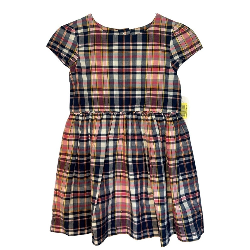 Ralph Lauren Pink and Blue Plaid Kids Dress